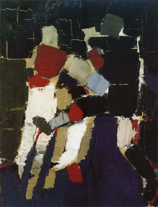 Footballer, Nicolas de Stael